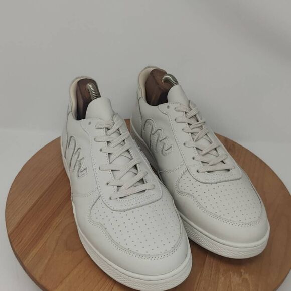 Sandro Moscolini Sneakers Mens Size 9 Movers Marlin Off White Leather Lace Up - Picture 10 of 12